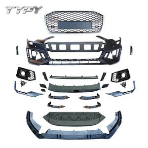 ชุดแต่งกันชนหน้าพร้อมกระจังหน้าสำหรับรถยนต์ออดี้ เอ6 ซี8 ปี 2019-2020 อัพเกรดเป็นชุดแต่งรุ่นอาร์เอส6 - Product Image 1