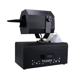 Produttori all'ingrosso 2000W mobile head snow machine party stage snow machine landing machine