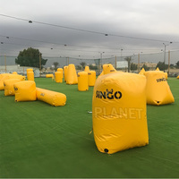 Bunkers de Paintball étanches personnalisés mur gonflable Paintball obstacle gonflable CS soutes d'obstacle de tir