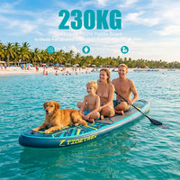 Planche de SUP gonflable TIDETREK 89 cm ultra large certifiée CE, planche de surf gonflable de course, planche de paddle gonflable ISUP