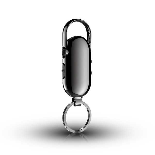 S22 Mini Digital Voice Recorder Professional Dictaphone Audio Player Small Keychain Device with WAV Audio Format