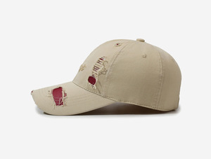 Gorra de Béisbol con Cordón Ajustable en Color Macaron y Bordado de Letras, Ideal para Viajes y Ocio, Apta para Hombres y Mujeres - Product Image 4