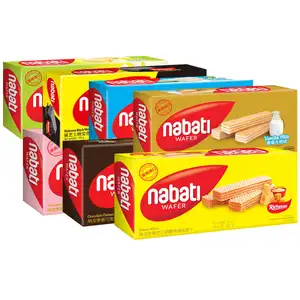 Richeese Nabaudi Regenbogen-Wafer Keks Käse-Sandwich Keks Snacks