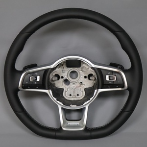 Volante Deportivo de Cuero para Auto, para VW Golf 6 7 Serie R, Passat B8 Mk7 MK5, Jetta, Vento, <span class=keywords><strong>Cabrio</strong></span> - Product Image 2