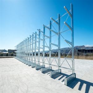 مستودع في الهواء الطلق رف تخزين الأنابيب المجلفنة الصناعية الصلب أرفف الذراع الكابولي - Product Image 6