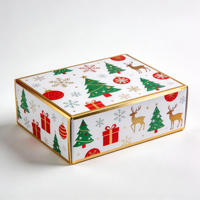 Vente directe d'usine Boîtes en carton blanc Taille et motif personnalisables Emballage cadeau Boîtes en papier en gros