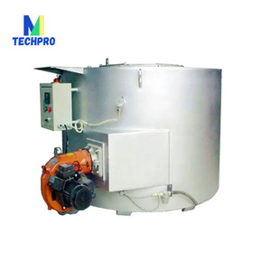 Four à induction en fonte de fusion Banque continue Métal industriel Four de fusion en aluminium 3000W Opération de torche - Product Image 5