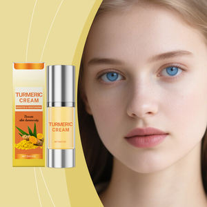 Crema Facial Hidratante y Aclarante de Cúrcuma Personalizada Más Vendida, Crema Facial Humectante y Blanqueadora - Product Image 1