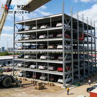 Structure de stationnement en acier robuste certifiée ASTM pour optimisation de l'espace, idéale pour les centres urbains et le développement vertical