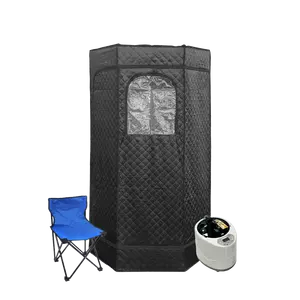 New Design Home Use Portable Steam Sauna Tent Foldable Full-Body Sauna Wholesale Wet Spa Sauna Room