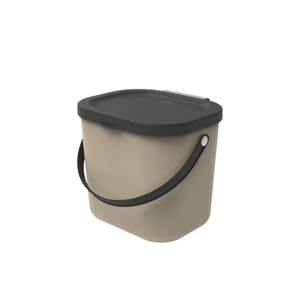 Poubelle ALBULA CAPPUCCINO 23.5X20X20.8CM 6LT - Product Image 1
