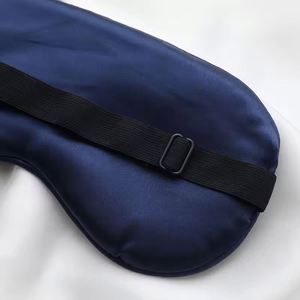 Custom Color <b>Sleep</b> Sleepover Hairband Satin Silk Eye <b>Mask</b> for Bridal Party Gift - Product Image 4
