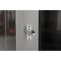 Réfrigérateur mortuaire RD-2 à 2 compartiments en acier inoxydable 304, armoire de stockage de cadavres pour hôpital, morgue, laboratoire d'analyse forensique