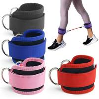Accessoire de machine à câbles pour exercices de gym personnalisé en matériau composite, avec manchette de recul et protection de cheville réglable avec poids
