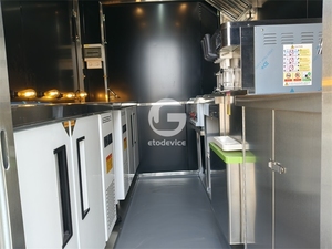 Bar à café mobile en conteneur de 20 pieds, mini-restaurant rapide, boutique pop-up, café en conteneur de 10 pieds - Product Image 6