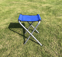 Hangrui Portable léger Mini chaise Durable métal tabouret pliant en plein air salle de sport pique-niques pêche parc activités moderne