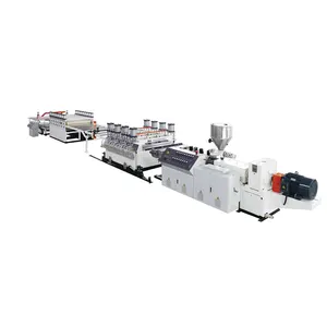 JWELL PVC Semi-Skinning(WPC) Foam Board Co-Extrusion Machine Supplier