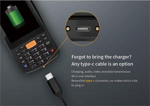 Robusti Android 11 <span class=keywords><strong>4</strong></span> + 64GB logistico <span class=keywords><strong>PDA</strong></span> Mobile Scanner di codici a barre portatile <span class=keywords><strong>Computer</strong></span> digitale per magazzino di vendita al dettaglio - Product Image 5