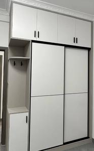 Meubles modernes personnalisables armoires en bois pour chambre à coucher hôtel salon maison appartement villa et école - Product Image 5