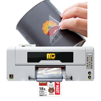 Harga grosir kecil Uv Dtf A3 Printer I1600 kristal stiker Uv Dtf Printer AB Flim mesin cetak