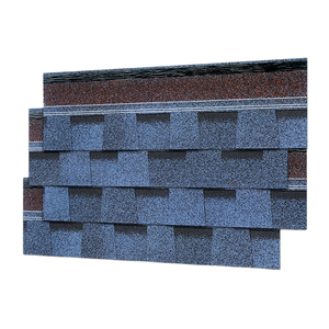 Bardeaux d'asphalte laminés de couleur bleu océan, 5,2 mm, double couche, bardeaux de toiture en bitume Atab - Product Image 1