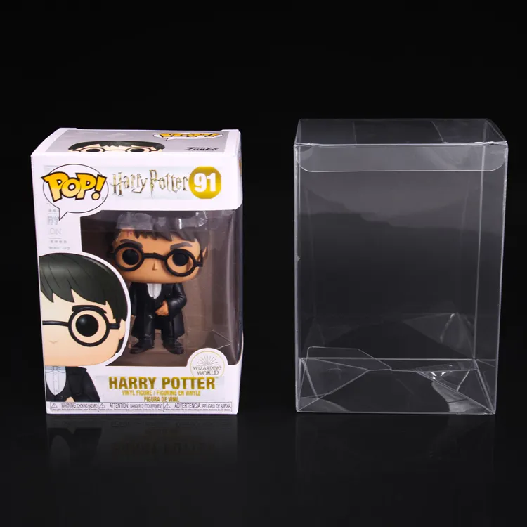 Funko pop-funda protectora de plástico para figuras de acción, caja misteriosa protectora de 0,5mm para figuras de acción Funko POP