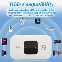 Appareil de point d'accès mobile 4G LTE Routeurs de voyage portables Routeur de point d'accès débloqué par carte SIM