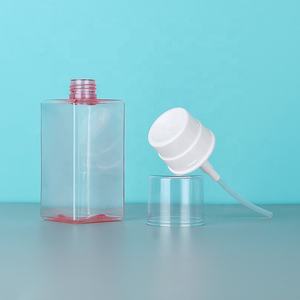 Botellas de <span class=keywords><strong>agua</strong></span> para cosméticos, botellas cuadradas de tóner y <span class=keywords><strong>micelar</strong></span> de 250ml, <span class=keywords><strong>Spray</strong></span> de plástico rosa, gran oferta - Product Image 3