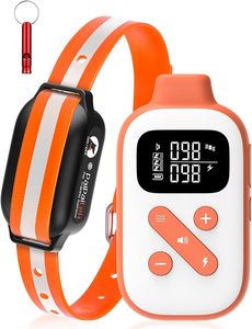 Humane No Shock Dog Training Collar with <b>Remote</b>, Rechargeable Waterproof Pet Trainer with Beep <b>Vibration</b> for Obedience Training - Product Image 1