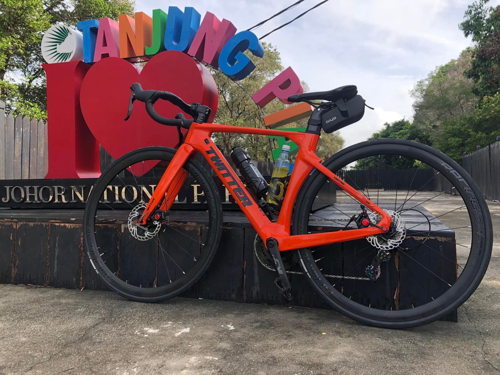 TWITTER R10 Carbon Fiber Road Bike 22 Speed with Disc Brake