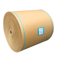 Rouleaux bruns d'usine professionnels rouleau de stratification brillant imprimé personnalisé papier kraft