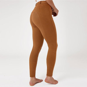 Lightweight Durable Stylish Outdoor Equestrian <b>Waterproof</b> <b>Ladies</b> Horse Riding Breeches Solid Color Equestrian Wear Breeches - Product Image 4