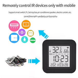 Tuya Wifi <span class=keywords><strong>IR</strong></span> điều khiển từ xa với điều khiển hồng ngoại với nhiệt độ độ ẩm cảm biến nhà thông minh điều khiển cho <span class=keywords><strong>TV</strong></span> điều hòa không khí - Product Image 3