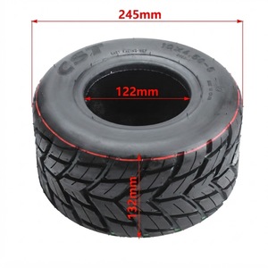 Pneumatico Tubeless CST 10x4.50-5 con Disegno Rain Pattern per Go Kart da Corsa e ATV, Pneumatico Sottovuoto ad Alta Aderenza, Ricambio Professionale ad Alte Prestazioni - Product Image 2