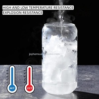 Ensemble de verres personnalisés en verre transparent de 16 oz, style bocal Mason, pour bière et boissons de Noël, avec couvercle en bambou et paille, design personnalisé, vente en gros