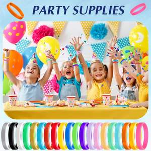 สายรัดข้อมือซิลิโคนกันน้ำสายรัดข้อมือซิลิโคนนูนกำไลข้อมือยางจำนวนมากยืดได้แบบแข็งสำหรับเกมของขวัญ - Product Image 5