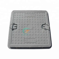 Couvercle de regard en composite fibre de verre FRP BMC pour drainage des eaux pluviales en allée et sur surface
