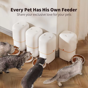 Distributeur automatique de nourriture <span class=keywords><strong>pour</strong></span> chiens et chats avec caméra HD, contrôle à distance par application Wifi, microchip, best-seller des articles <span class=keywords><strong>pour</strong></span> animaux de compagnie - Product Image 3