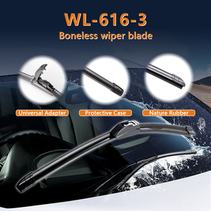 Cần gạt nước ô tô không tiếng ồn, phụ kiện ô tô, loại phổ thông, không khung, bán buôn - Product Image 4