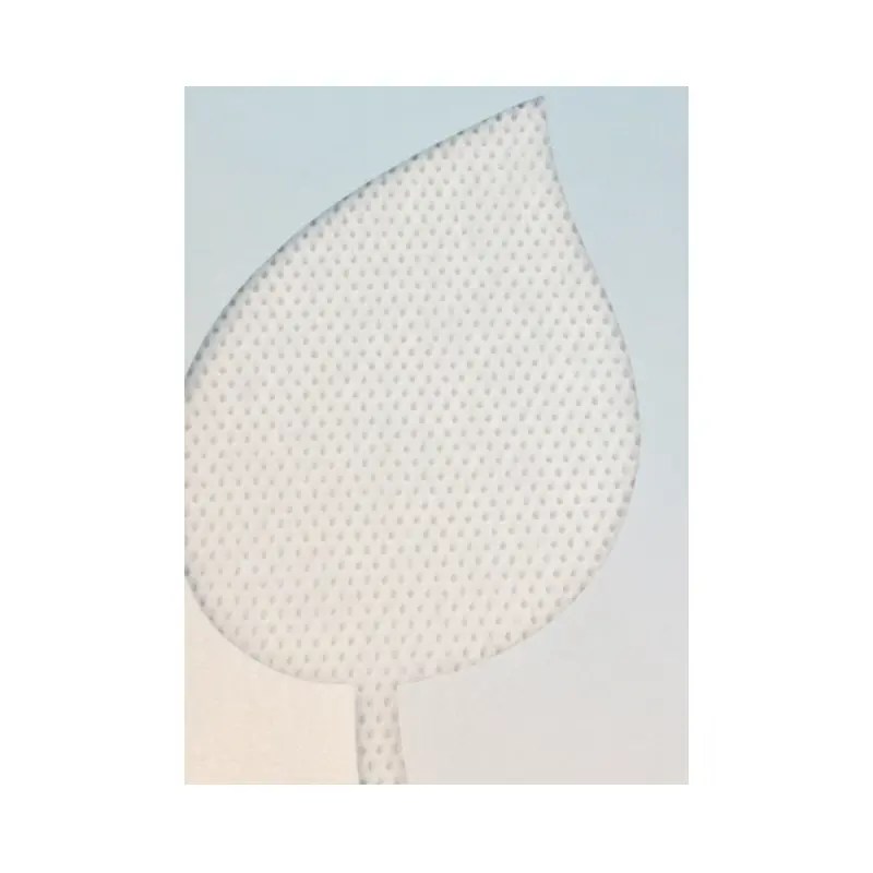 Super soft PP or hot air through nonwoven based perforated sanitary pad topsheet nonwoven