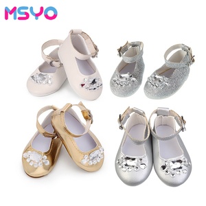 MSYO Venda Quente: Sapatos Exquisitos de Diamante Grande para Bonecas Americanas de 18 Polegadas, Sapatinhos para Bonecas Meninas - Product Image 3