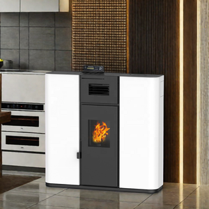 Poêle <span class=keywords><strong>de</strong></span> cheminée à granulés <span class=keywords><strong>de</strong></span> <span class=keywords><strong>bois</strong></span> mince moderne NB-P09 9KW matériau en acier <span class=keywords><strong>de</strong></span> contrôle d'utilisation intérieure pour les appareils <span class=keywords><strong>de</strong></span> chauffage d'appartement - Product Image 4