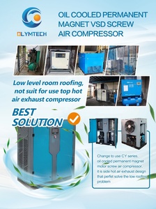 Compresseur d'air à aérographe à aimant permanent refroidi à l'huile VSD à haute efficacité 20HP 30HP 50HP 75HP 100HP Prix Compresseur d'air de haute qualité - Product Image 6