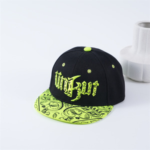 BOTTCOOLA High Quality Wholesale Children's Spring <strong>Summer</strong> Fashion Baseball Hat Letter Logo <strong>Flat</strong> Edge Hat Hip Hop Duck Tongue <strong>Cap</strong> - Product Image 6