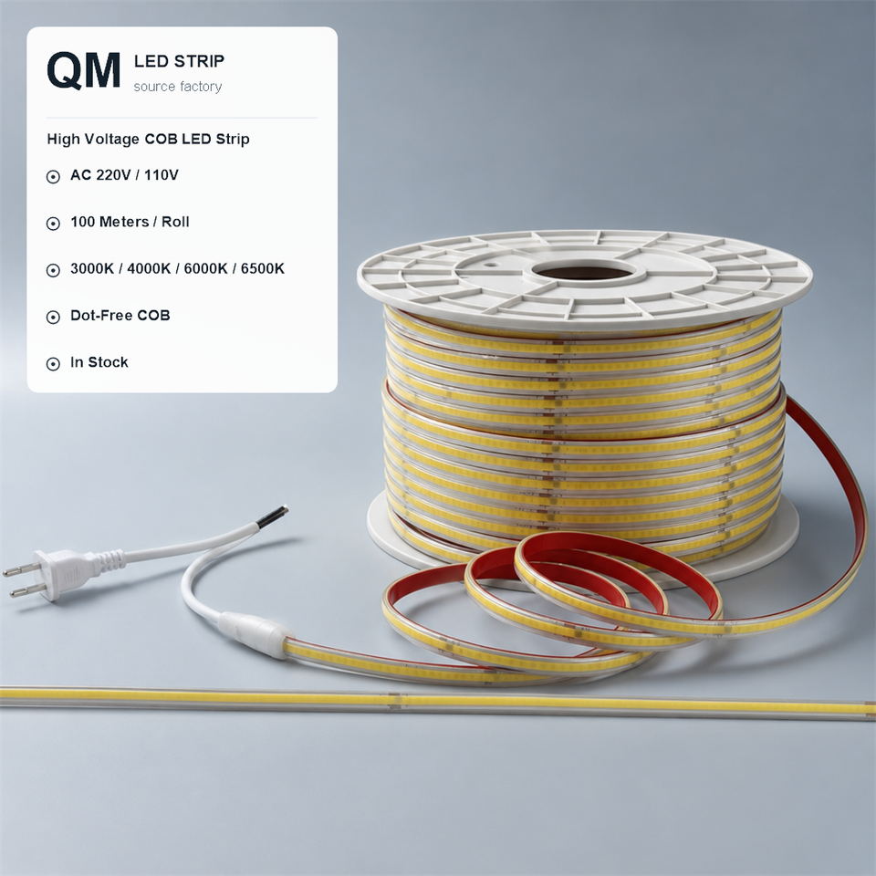 220v Cob Strip Led Led Strips Led Strip Light Cob Cob Lights Light 220v ...