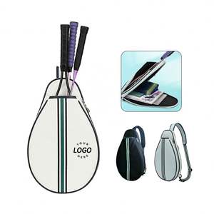 Bolsa Deportiva con Logotipo Personalizado, Nueva Llegada, Diseño con Correa Cruzada, Impermeable, para Raqueta de Bádminton y Tenis - Product Image 1