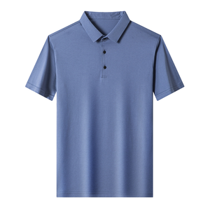 Chemises personnalisées 100 % coton tissé respirant à manches courtes vierges pour impression numérique unie pour hommes et femmes - Product Image 1