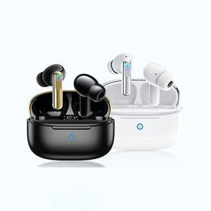 All'ingrosso ABS nero di plastica ANC auricolari senza fili auricolari con indicatore di batteria a LED <span class=keywords><strong>BTS</strong></span> 300mAh durata della batteria per smartphone - Product Image 4