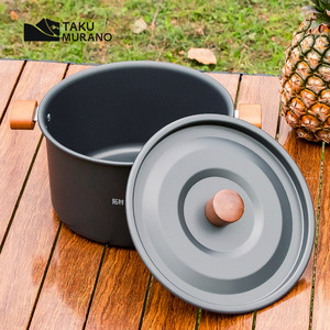 หม้อไฟฟ้าแบบพกพา Taku Murano 4 ลิตร หูจับคู่ ป้องกันการติดกระทะ เหมาะสำหรับทำอาหารนอกบ้าน ปิกนิก และการเดินทาง - Product Image 1