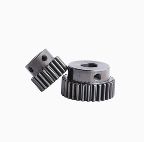 Yimihelong 1M 10T-14T Black 1 Mold 25 Tooth Boss Motor Metal Wheel Spur <b>Gear</b> with Inner Hole 5-16 Rack <b>Gear</b> Hobbing Processed - Product Image 1